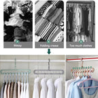 9-in-1 Pants hangers save space™